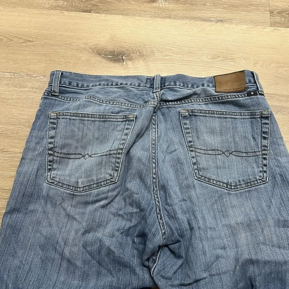 Lucky Brand Mens 329 Classic Straight Denim Jeans Size 36x26